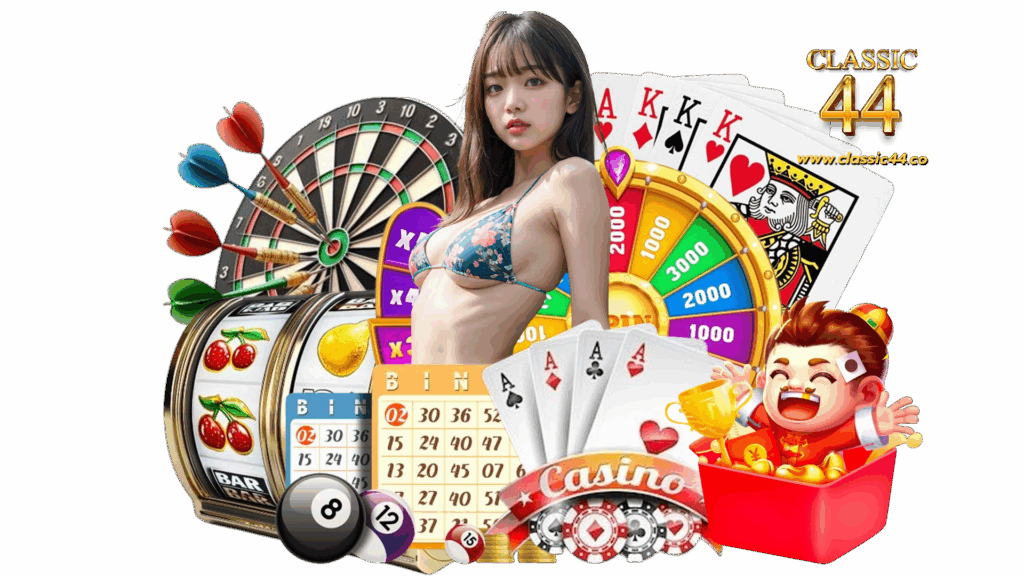 classic44 ศูนย์รวมเกมสล็อตจากค่ายดังระดับโลก เหมาะกับผู้เล่น